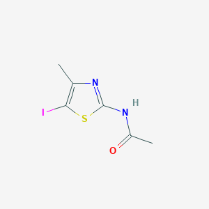 molecular formula C6H7IN2OS B7946620 N-(5-Iodo-4-methylthiazol-2-yl)acetamide CAS No. 2033-46-7
