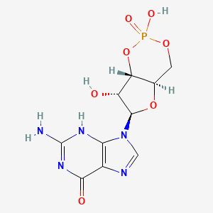 molecular formula C10H12N5O7P B7946674 CID 24316 
