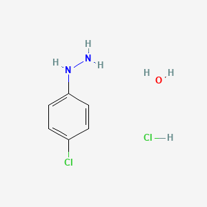 molecular formula C6H10Cl2N2O B7946729 (4-Chlorophenyl)hydrazine hydrochloride hydrate 
