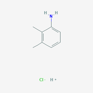 molecular formula C8H12ClN B7946770 2,3-Dimethylaniline;hydron;chloride 