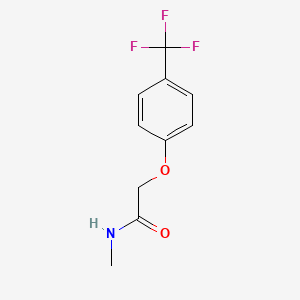 N-Methyl-2-[4-(trifluoromethyl)phenoxy]acetamide