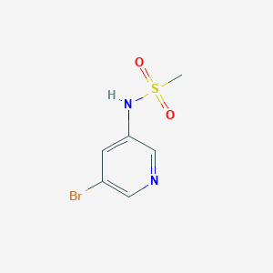 molecular formula C6H7BrN2O2S B7946903 N-(5-Bromopyridin-3-yl)methanesulfonamide CAS No. 1083326-18-4