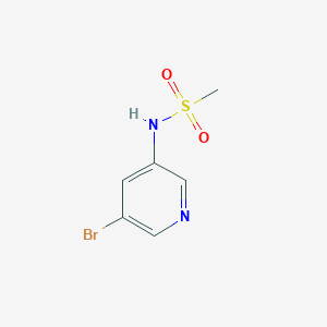 B7946903 N-(5-Bromopyridin-3-yl)methanesulfonamide CAS No. 1083326-18-4