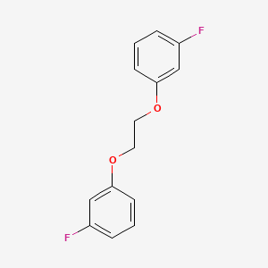 molecular formula C14H12F2O2 B7946944 1,2-Bis(3-fluorophenoxy)ethane 