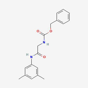 molecular formula C18H20N2O3 B7946970 benzyl N-{[(3,5-dimethylphenyl)carbamoyl]methyl}carbamate 