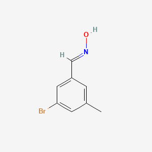 molecular formula C8H8BrNO B7947012 3-Bromo-5-methylbenzaldehyde oxime 