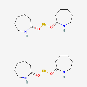 molecular formula C24H44N4O4Rh2 B7947128 CID 11966733 