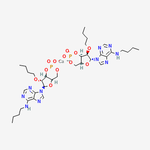molecular formula C36H54CaN10O12P2 B7947155 二丁酸环磷酸腺苷；DBcAMP 