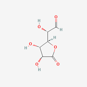 molecular formula C6H8O6 B7947197 D-葡萄糖醛酸-3,6-内酯 