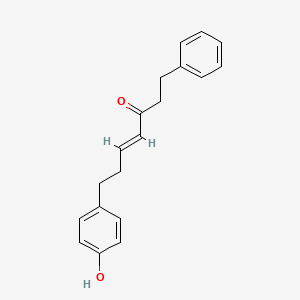 7-(4-Hydroxyphenyl)-1-phenyl-4-hepten-3-one