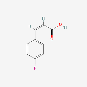 molecular formula C9H7FO2 B7947358 3-(4-Fluoro-phenyl)-acrylic acid 
