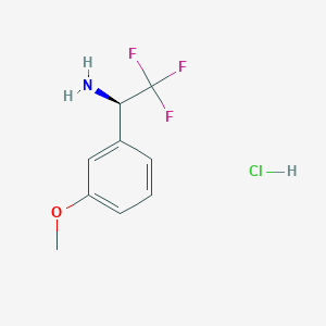 (R)-2,2,2-Trifluoro-1-(3-methoxyphenyl)ethanamine hydrochloride