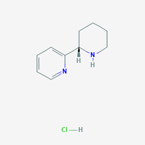 molecular formula C10H15ClN2 B7947587 (S)-2-(Piperidin-2-YL)pyridine hcl 