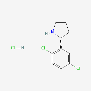 (R)-2-(2,5-Dichlorophenyl)pyrrolidine hydrochloride