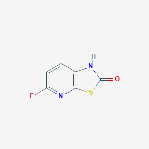 molecular formula C6H3FN2OS B7947700 5-Fluoro-thiazolo[5,4-b]pyridin-2-ol 