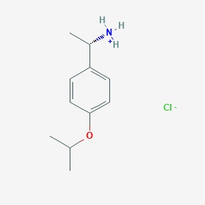 (S)-1-(4-isopropoxyphenyl)ethanaminium chloride