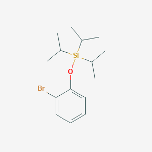 molecular formula C15H25BrOSi B7948008 (2-Bromophenoxy)triisopropylsilane CAS No. 378787-34-9