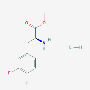 Methyl (S)-2-amino-3-(3,4-difluorophenyl)propanoate hydrochloride