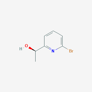 molecular formula C7H8BrNO B7948293 (1R)-1-(6-Bromo-2-pyridyl)ethanol 
