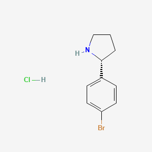 (R)-2-(4-Bromophenyl)pyrrolidine hydrochloride