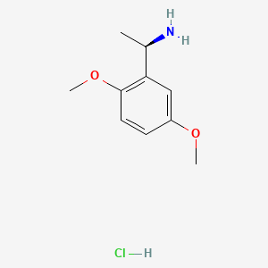 (1R)-1-(2,5-Dimethoxyphenyl)ethan-1-amine hydrochloride