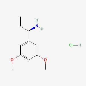 (R)-1-(3,5-Dimethoxyphenyl)propan-1-amine hydrochloride