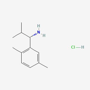 (S)-1-(2,5-Dimethylphenyl)-2-methylpropan-1-amine hydrochloride