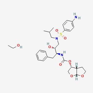 molecular formula C29H43N3O8S B7948671 达芦那韦乙醇溶剂化物 CAS No. 635728-39-1