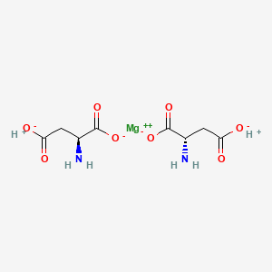 molecular formula C8H12MgN2O8 B7948737 Aspartic acid, magnesium salt 