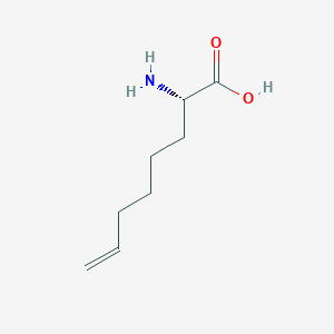molecular formula C8H15NO2 B7948810 (S)-2-aminooct-7-enoic acid CAS No. 1140737-02-5