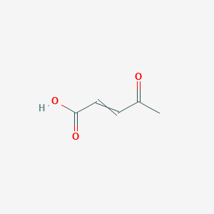 2-Pentenoic acid, 4-oxo-