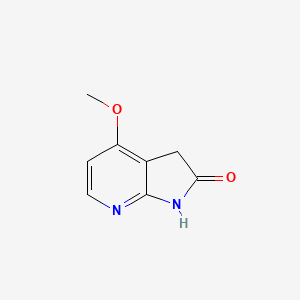 molecular formula C8H8N2O2 B7949055 4-Methoxy-1H-pyrrolo[2,3-b]pyridin-2(3H)-one 