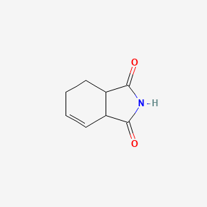 molecular formula C8H9NO2 B7949122 3a,4,5,7a-Tetrahydro-1H-isoindole-1,3(2H)-dione 