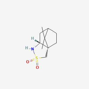 molecular formula C10H17NO2S B7949130 (1S,2R)-2-Aminobornane-10-sulfonic acid 10,2-sultam 