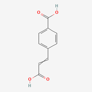 molecular formula C10H8O4 B7949152 4-(2-Carboxyethenyl)benzoic acid 