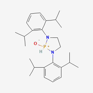 molecular formula C26H39N2OP B7949202 1,3-Bis(2,6-diisopropylphenyl)-2-phospha(V)imidazolidine-2-one 