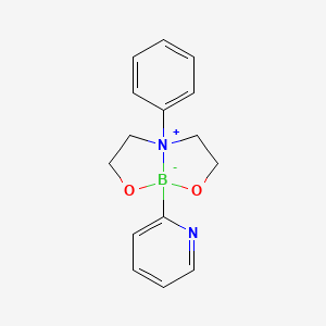 5-Phenyl-1-pyridin-2-yl-2,8-dioxa-5-azonia-1-boranuidabicyclo[3.3.0]octane