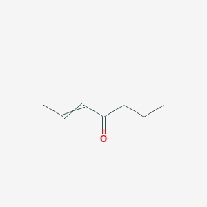 molecular formula C8H14O B7949245 2-Hepten-4-one, 5-methyl- 