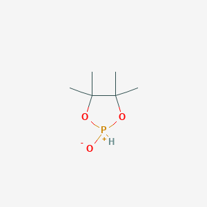 molecular formula C6H13O3P B7949258 4,4,5,5-Tetramethyl-1,3,2-dioxaphosphole 2-oxide 