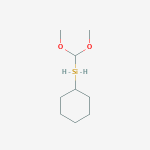 molecular formula C9H20O2Si B7949338 Cyclohexyl(dimethoxymethyl)silane 