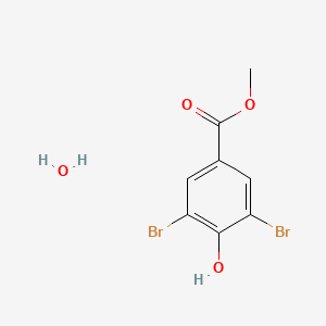 molecular formula C8H8Br2O4 B7949343 Methyl 3,5-DibroMo-4-hydroxybenzoate Monohydrate 