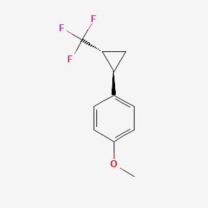 1-Methoxy-4-((1R,2R)-2-(trifluoromethyl)cyclopropyl)benzene