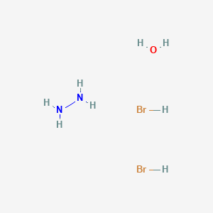 molecular formula Br2H8N2O B7949403 Hydrazine;hydrate;dihydrobromide 