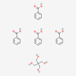 molecular formula C33H36O12 B7949442 Benzoic acid;2,2-bis(hydroxymethyl)propane-1,3-diol 