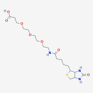 molecular formula C19H33N3O7S B7949559 Biotin-PEG3-COOH CAS No. 1910698-90-6