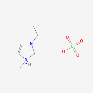 molecular formula C6H13ClN2O4 B7949602 3-Ethyl-1-Methyl-1H-Imidazolium Perchlorate CAS No. 65039-04-5