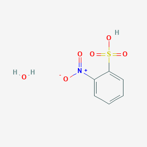 molecular formula C6H7NO6S B7949632 2-Nitrobenzenesulfonic Acid Hydrate 