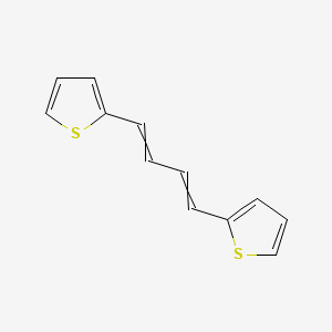 molecular formula C12H10S2 B7949695 2,2'-(Buta-1,3-diene-1,4-diyl)dithiophene 