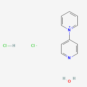 molecular formula C10H12Cl2N2O B7949758 1-(4-吡啶基)吡啶鎓氯化物盐酸盐水合物 