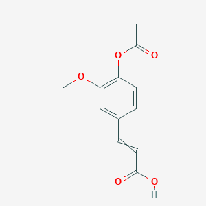 4-Acetoxy-3-methoxy-cinnamic acid